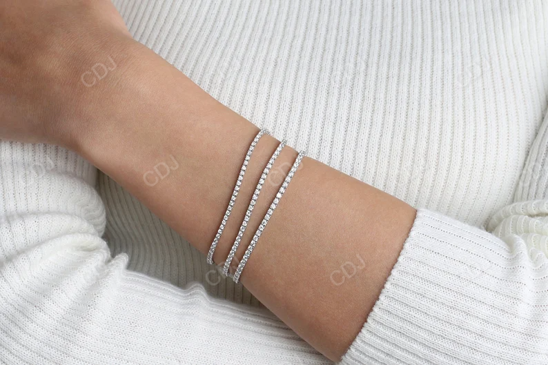 2.5ctw Lab Grown Diamond Tennis Bracelet  customdiamjewel   