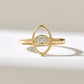0.18CTW Marquise Lab Grown Diamond Evil Eye Ring  customdiamjewel   