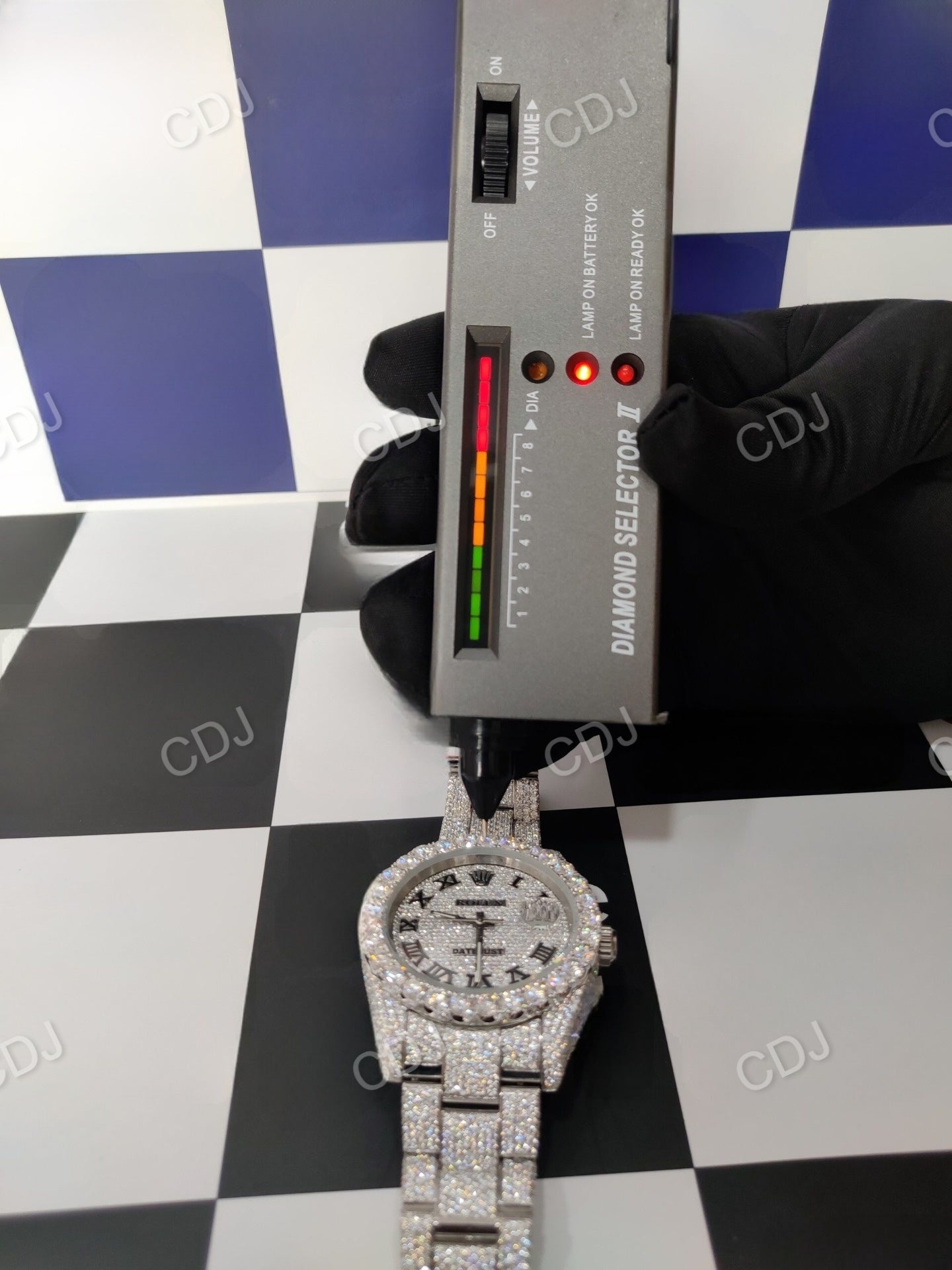 Hip Hop Custom Rolex Diamond Watch (28 to 30 CTW Aprrox.)  customdiamjewel   