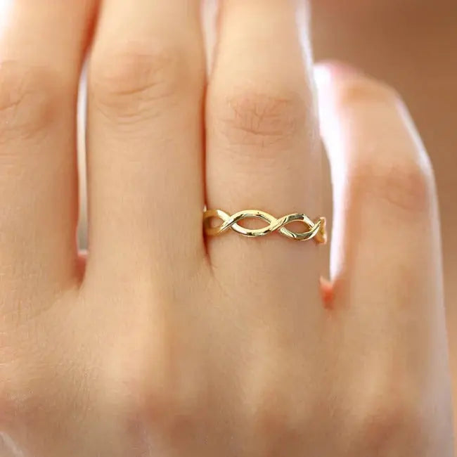 Infinity Wedding Band  customdiamjewel   