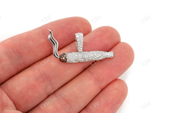 1.25CTW Alternative Diamond Burning Joint Pendant  customdiamjewel   