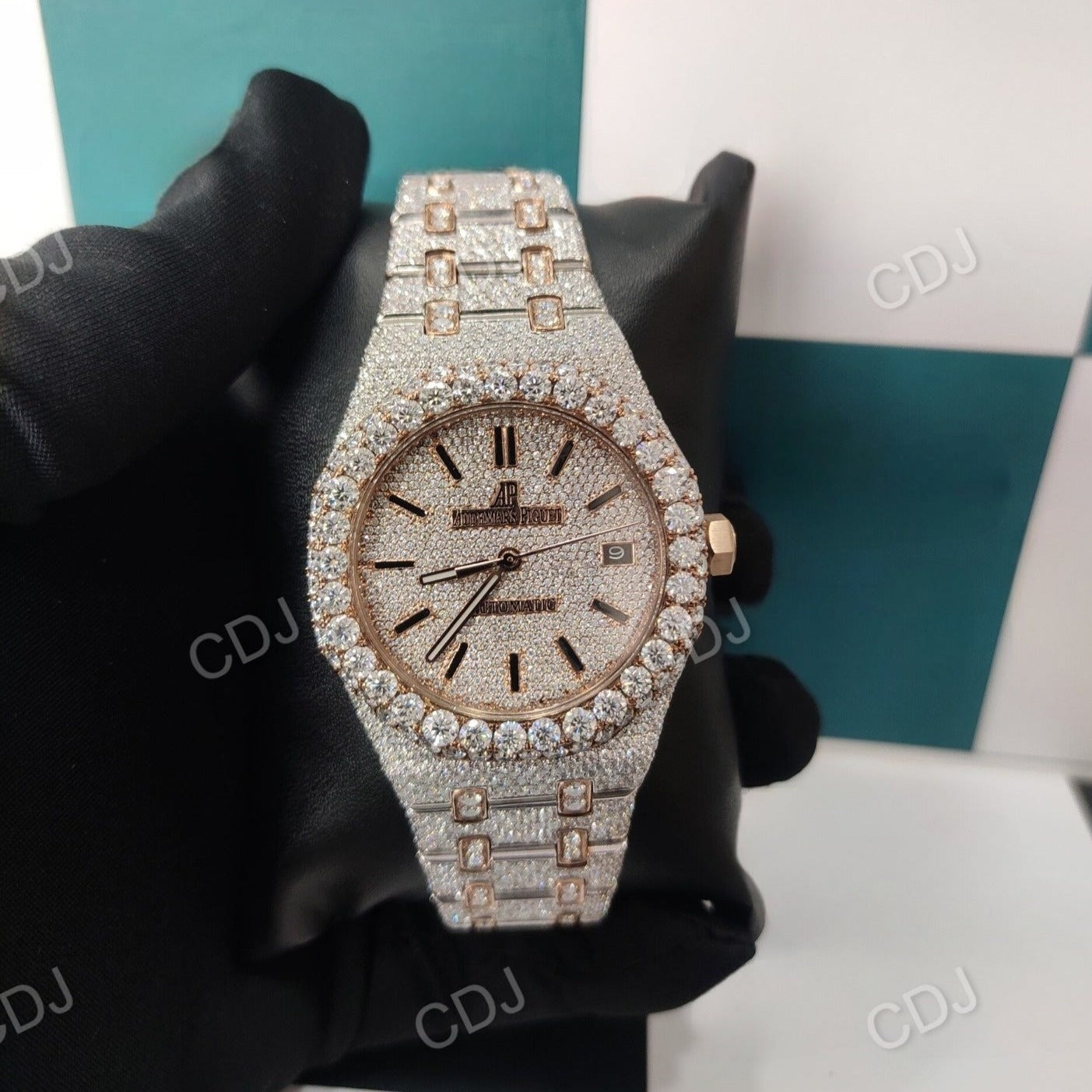 Customized Hip Hop Luxury Diamond Watch (30 to 32 CTW Approx.)  customdiamjewel   