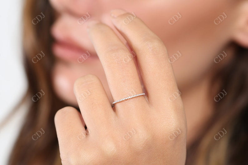 0.20CTW Stackable Lab Grown Diamond Wedding Band  customdiamjewel   