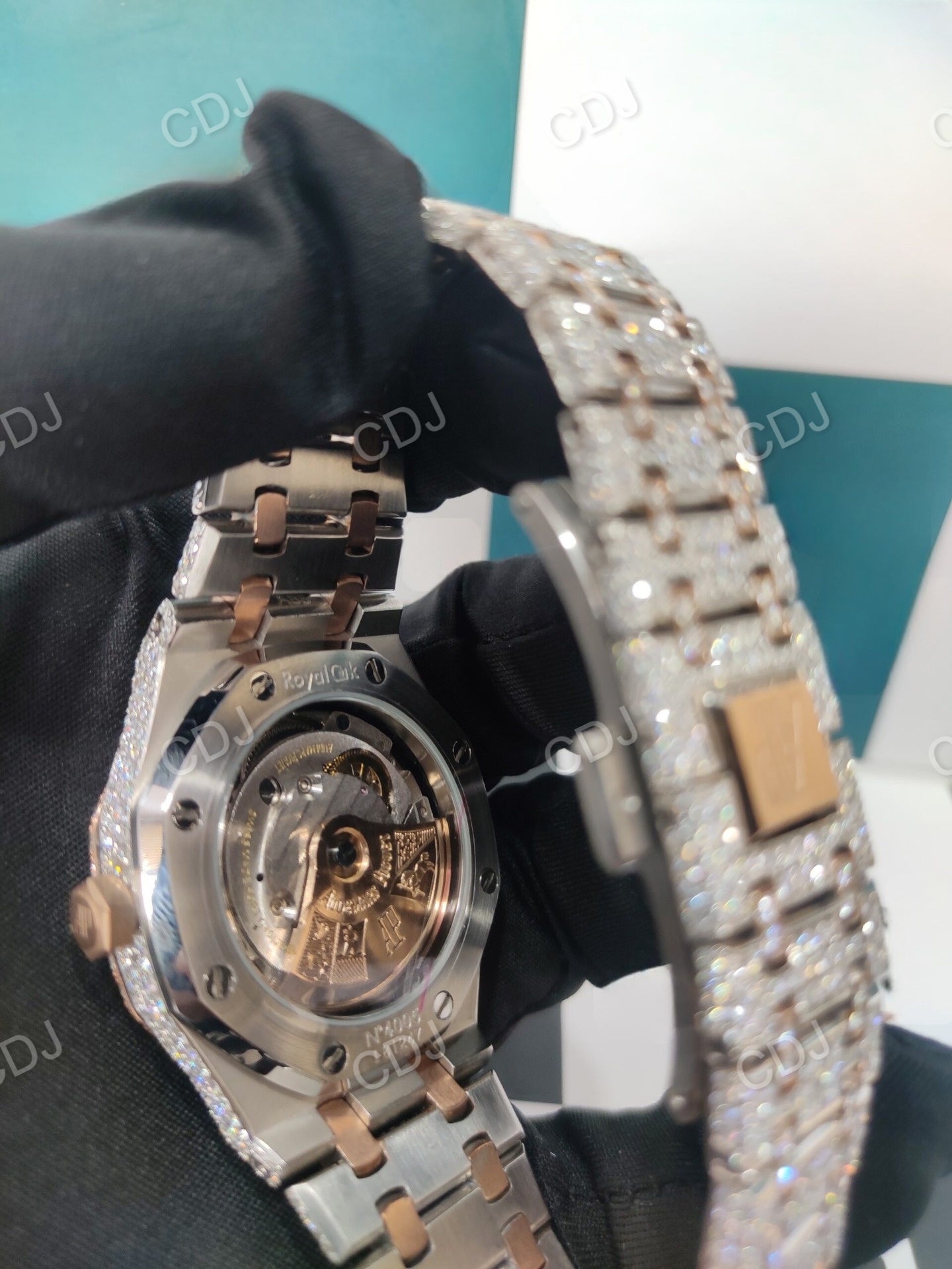 Customized Hip Hop Luxury Diamond Watch (30 to 32 CTW Approx.)  customdiamjewel   