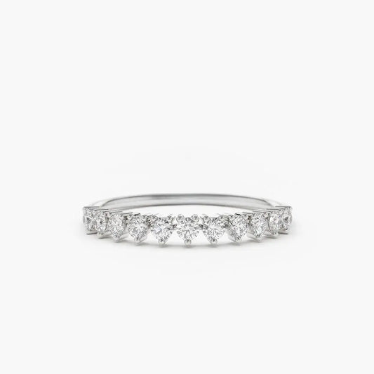 0.32CTW Diamond Wedding Stacking Ring  customdiamjewel   