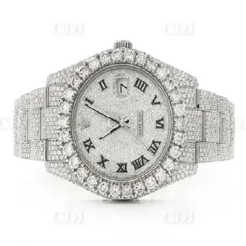 Hip Hop Rolex luxury Diamond Wrist Watch  (25.81CTW)  customdiamjewel   