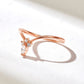 0.08CTW Pave Marquise Diamond Curved Wedding Band  customdiamjewel 10KT Rose Gold VVS-EF