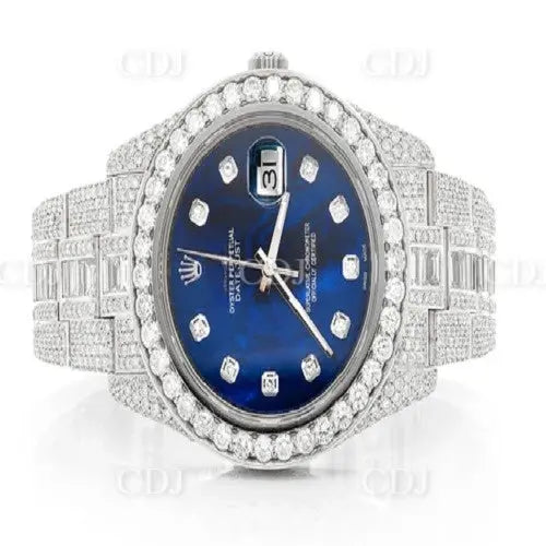 Hip Hop Custom Rolex Luxury Diamond Watch (23.95CTW)  customdiamjewel   