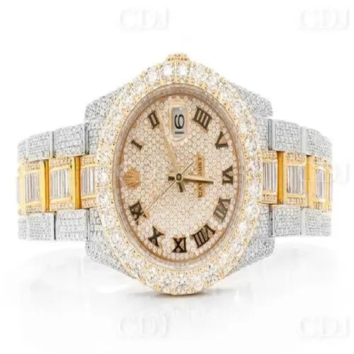 Luxury Fashion Ice Out Rolex Diamond Watch (19.36CTW)  customdiamjewel   