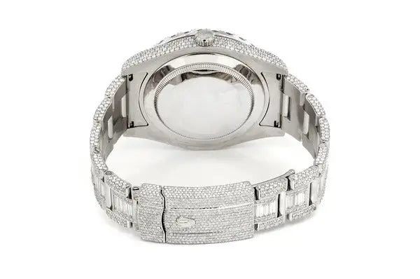 Luxury Round Cut Diamond Iced Out Watch (24.88CTW)  customdiamjewel   