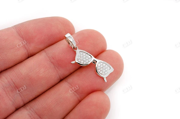 0.25CTW Diamond Sunglass Pendant  customdiamjewel   