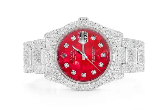 New hip hop full diamond Wrist Watch ( 20CTW)  customdiamjewel   