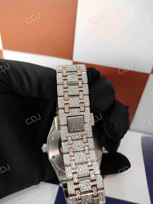 Luxury Customize Iced Out Diamond Hip Hop Watch  customdiamjewel   