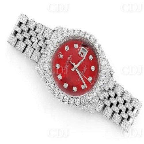 Round Diamond Rolex Wrist Watch (16.50CTW)  customdiamjewel   