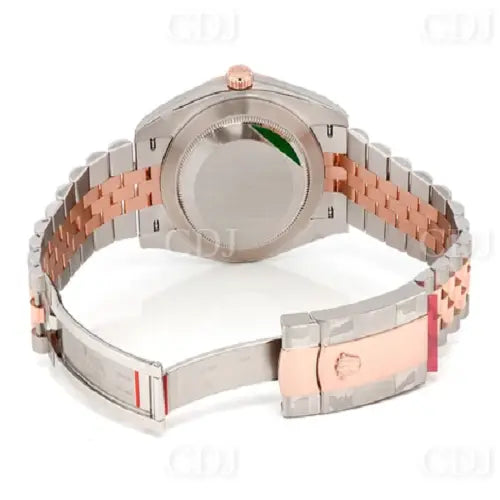 Top sale customized Luxury Two Tone Diamond Watch (2.00CTW)  customdiamjewel   