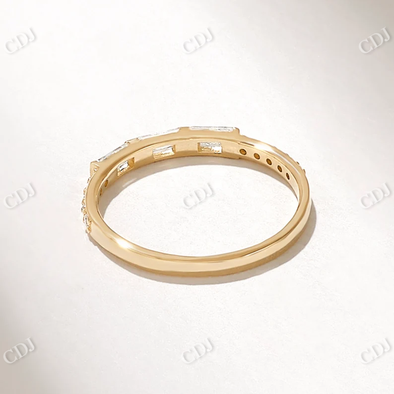 0.41CTW Trio Baguette Diamond Wedding Band  customdiamjewel   