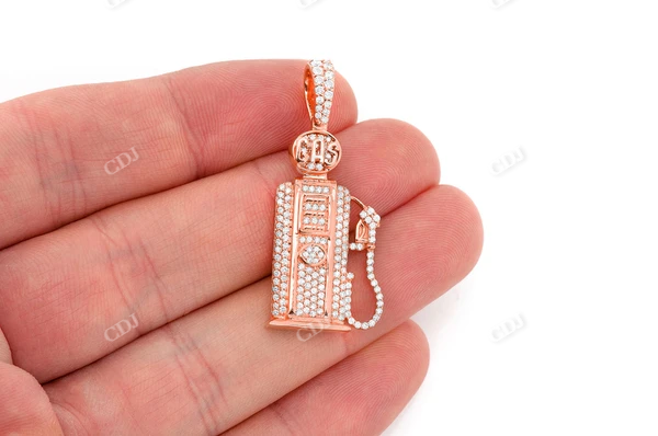 Antique 1.15CTW Gas Pump Pendant  customdiamjewel   