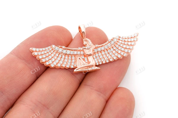 1.33CTW Iconic Figure Pendant  customdiamjewel   