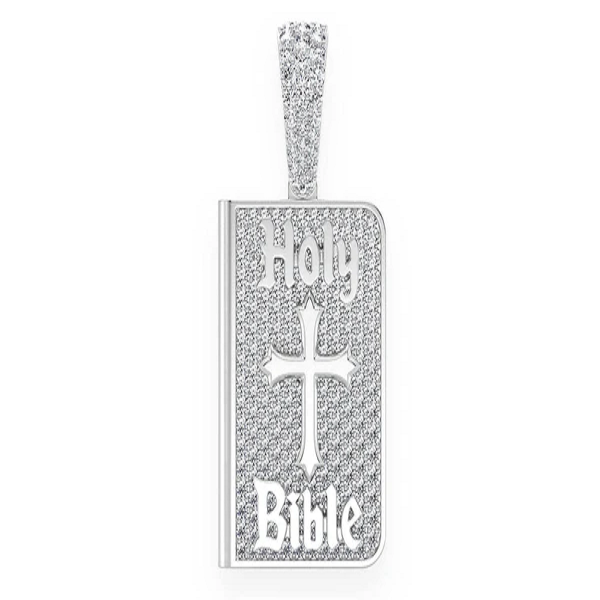 1.50CTW Closed Book Pendant  customdiamjewel   