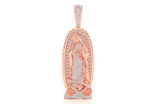 3.20CTW Guadalupe Pendant  customdiamjewel   