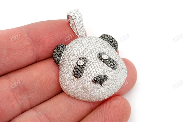 5.50CTW Panda Pendant  customdiamjewel   