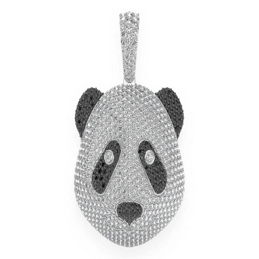 5.50CTW Panda Pendant  customdiamjewel   