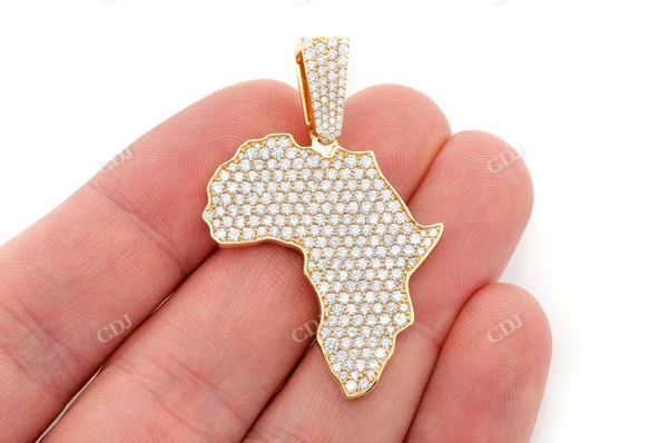 3.75CTW Africa Pendant  customdiamjewel   