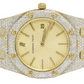 Yellow Gold Hip Hop Diamond Watch (16.75 CTW)  customdiamjewel   