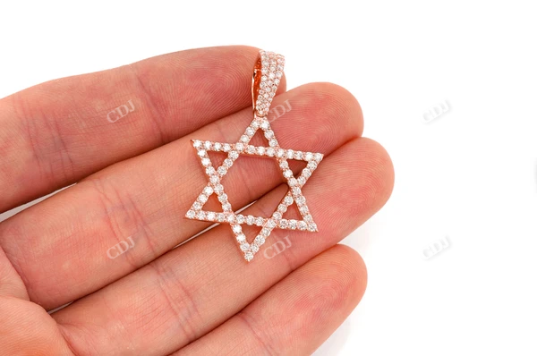 1.90CTW Hip Hop Star Pendant  customdiamjewel   