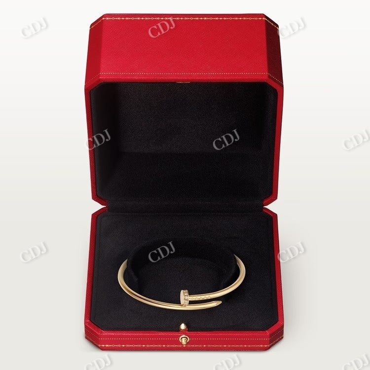 0.18CTW Diamond Gold Cuff Bangle Bracelet  customdiamjewel   