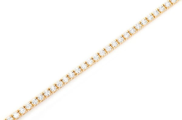 Sterling Silver Prong Set Diamond Tennis Bracelet  customdiamjewel   