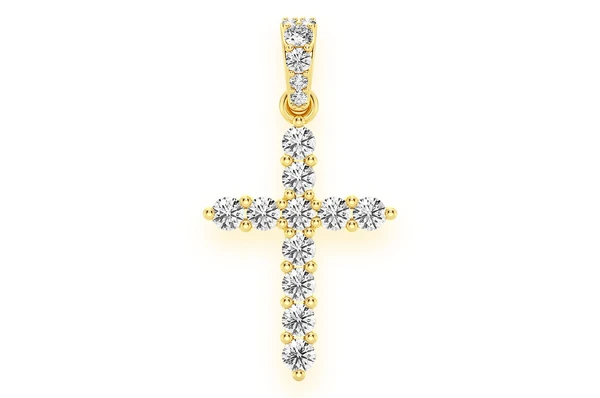 Hop Hop 0.50CTW Basket Cross Pendant  customdiamjewel   