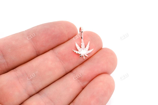 Cannabis Pendant  customdiamjewel   