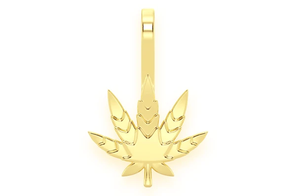 Cannabis Pendant  customdiamjewel   