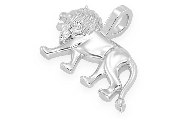 Solid Lion Pendant  customdiamjewel   