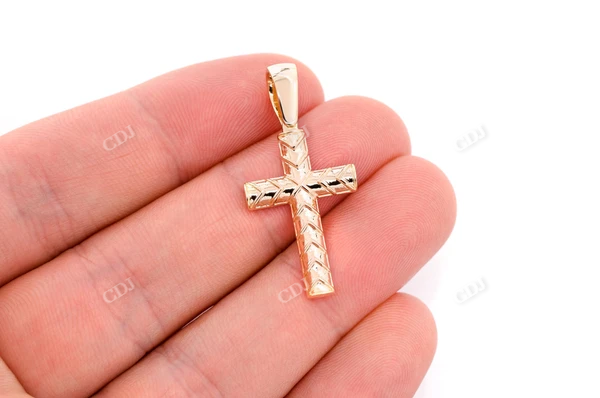 X Design Cross Pendant  customdiamjewel   