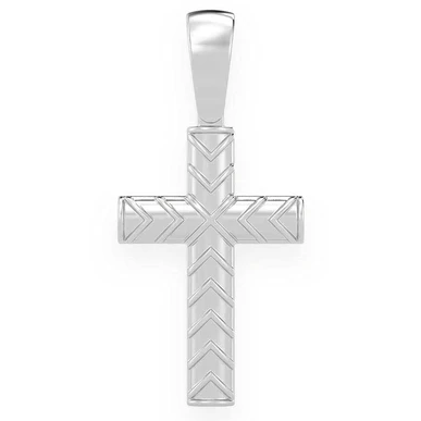 X Design Cross Pendant  customdiamjewel   