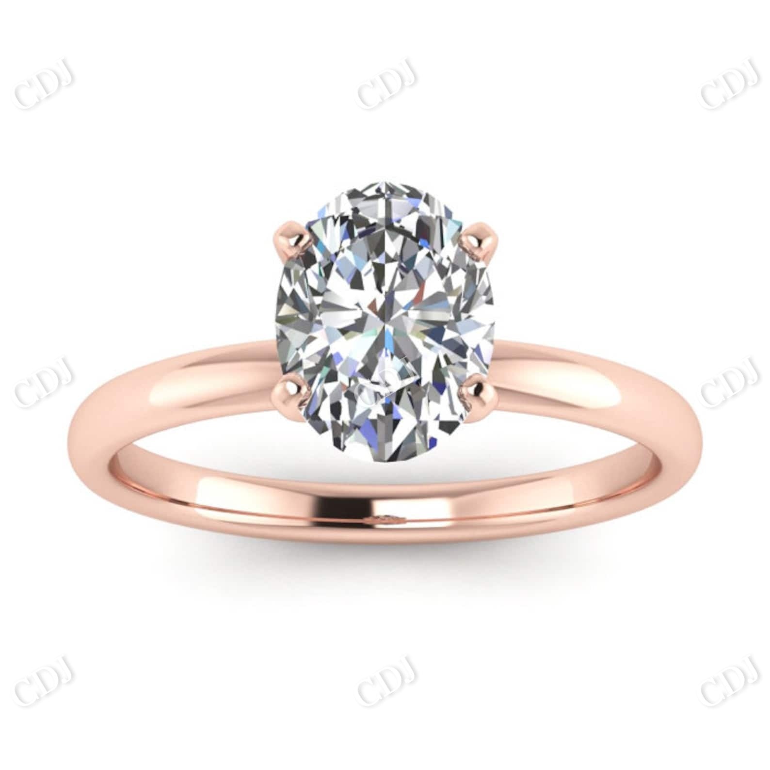 White Gold Cushion Moissanite Halo Ring  customdiamjewel 10 KT Rose Gold VVS-EF