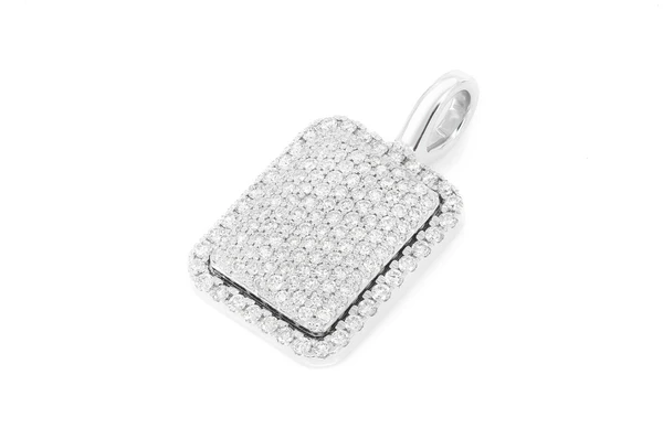 0.60CTW Pave Pillow Pendant  customdiamjewel   