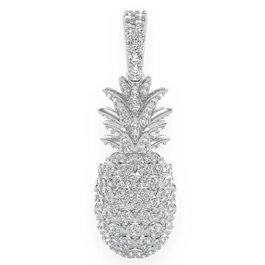 0.60CTW Pineapple Pendant  customdiamjewel   