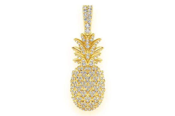 0.60CTW Pineapple Pendant  customdiamjewel   