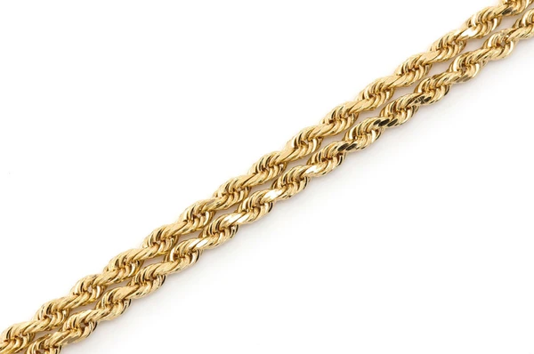 Rope 14K Gold Bracelet For Men hip hop jewelry customdiamjewel   