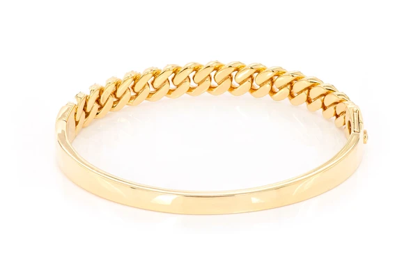 High Quality Diamond Cuban Bangle Bracelet  customdiamjewel   