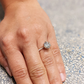 2.0CT Round Cut Moissanite Stacking Engagement Ring  customdiamjewel   