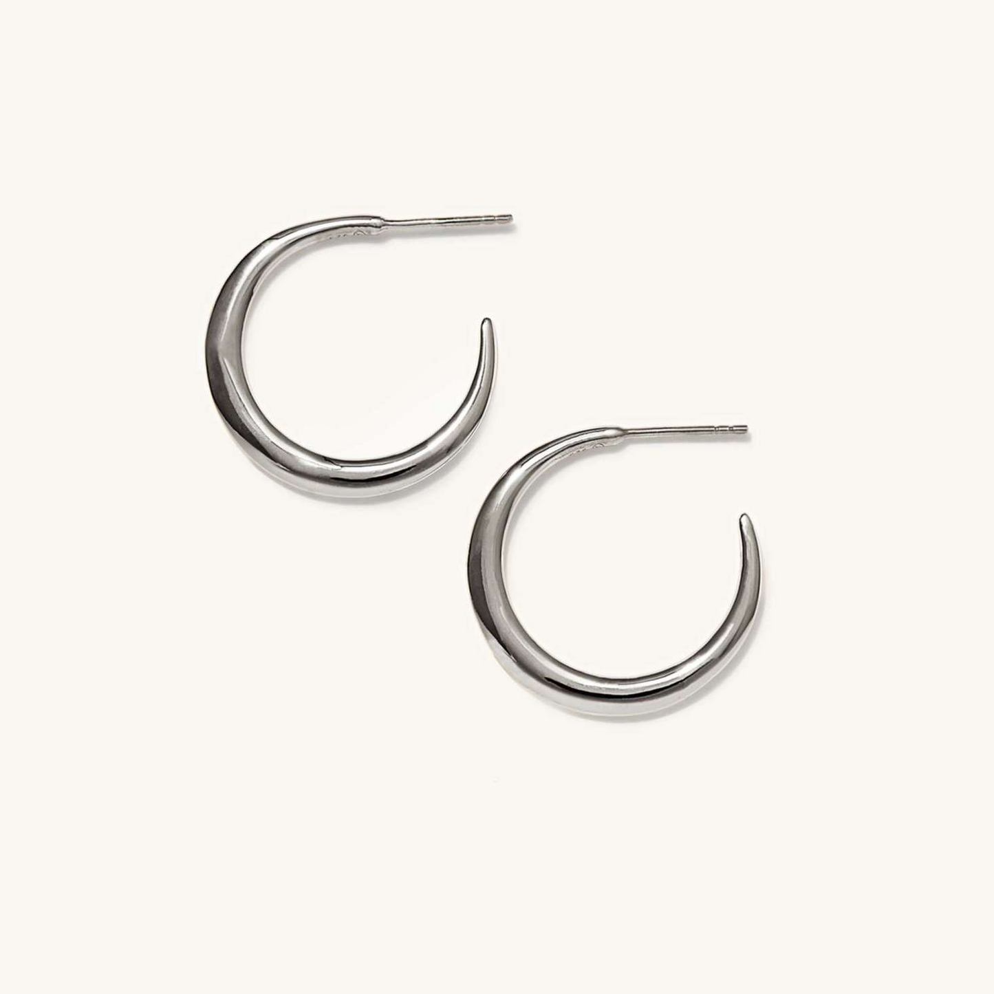 Stylish Editor 14K Solid Gold Hoop Earring  customdiamjewel 10 KT Solid Gold White Gold VVS-EF