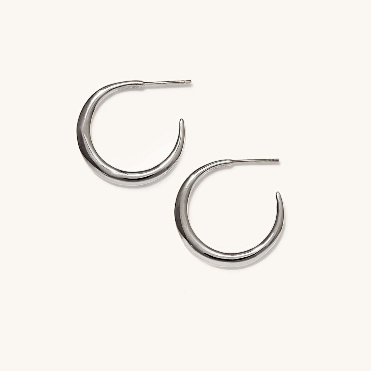 Stylish Editor 14K Solid Gold Hoop Earring  customdiamjewel 10 KT Solid Gold White Gold VVS-EF