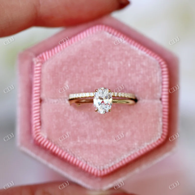 Tiny Lab Grown Diamond Curved Wedding Band  customdiamjewel   