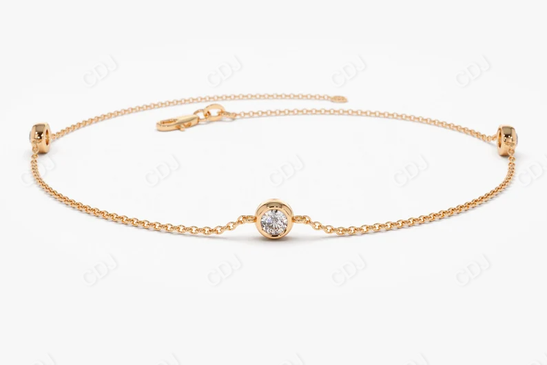 0.50ctw 14k Gold Lab Grown Diamond Bracelet  customdiamjewel   