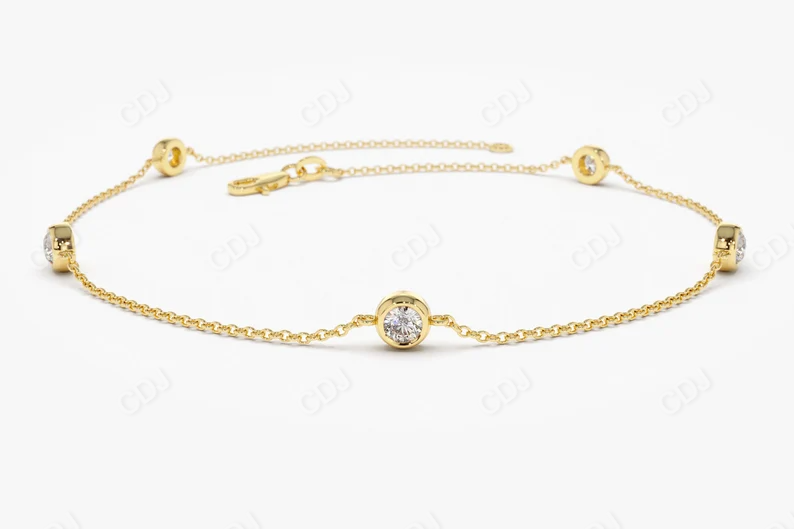 0.50ctw 14k Gold Lab Grown Diamond Bracelet  customdiamjewel   