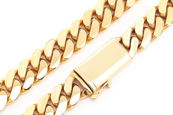 18K Gold Plated Miami Cuban Bracelet  customdiamjewel   